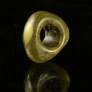 Medieval glass eye bead 399EM